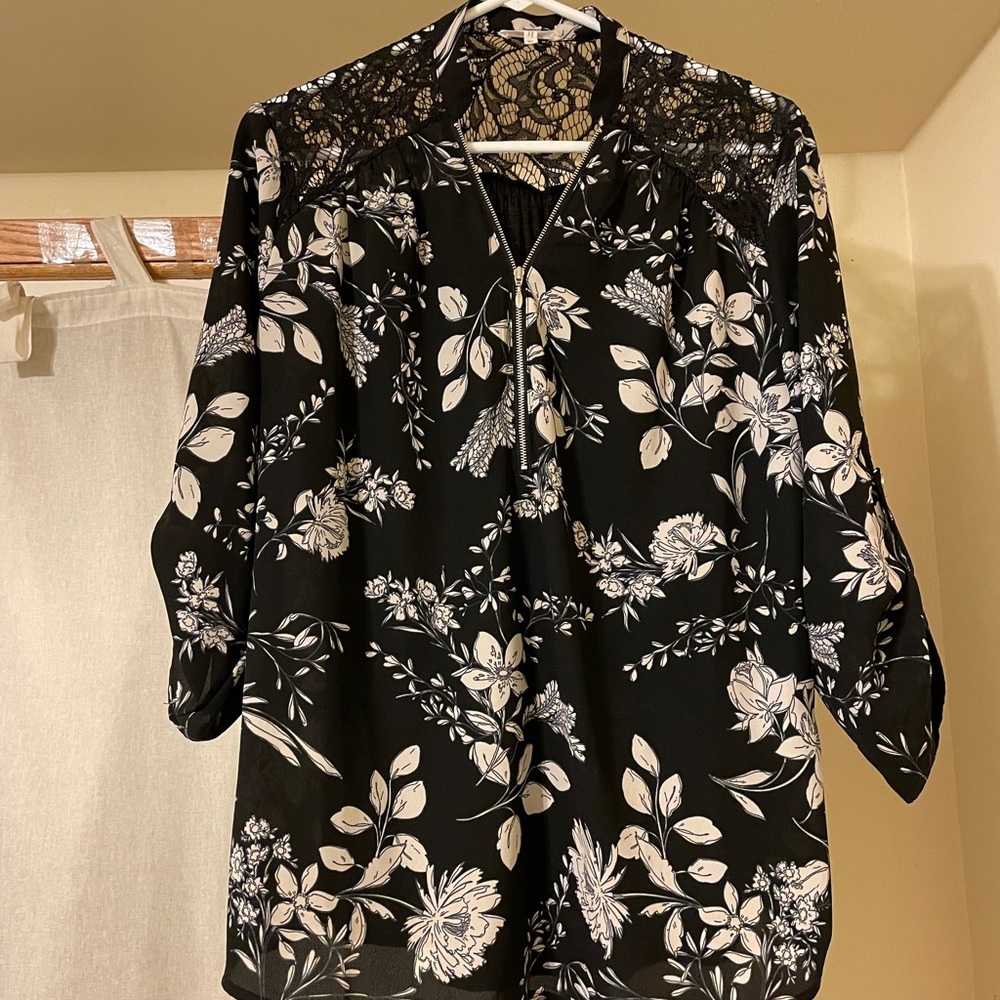 Maurice’s Floral Blouse